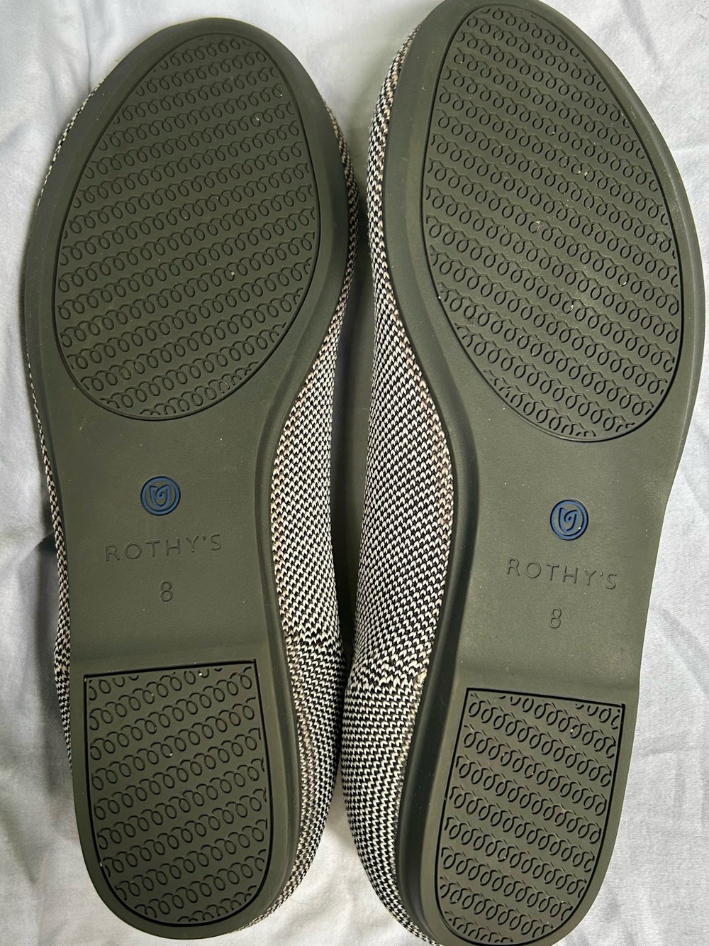 NEW Rothy's Knit Flats- 8 - Picture 2 of 4